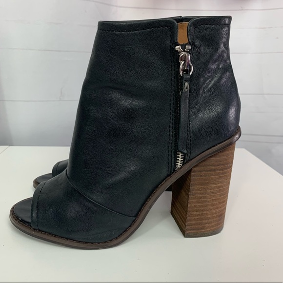 Kelsi Dagger Brooklyn Bushwick Peep Toe Booties - Picture 5 of 11